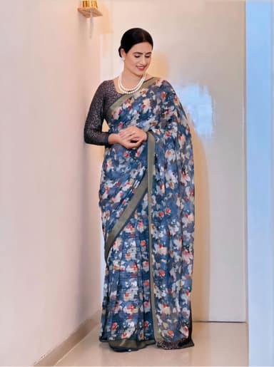 Elegant Silk Saree - View 2