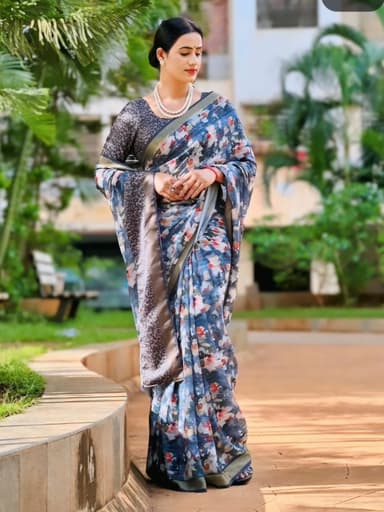 Elegant Silk Saree - View 5