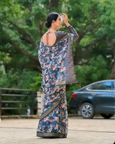Elegant Silk Saree - View 4