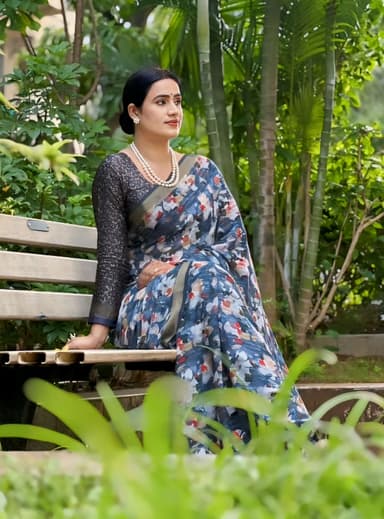 Elegant Silk Saree - View 3